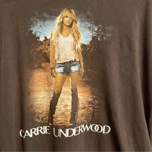 Carrie Underwood-Storyteller Tour 2016 Brown Graphic T-Shirt -Size XL